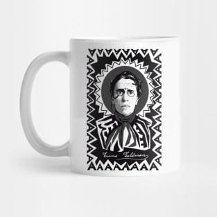 Emma Goldman in Black and White Mug